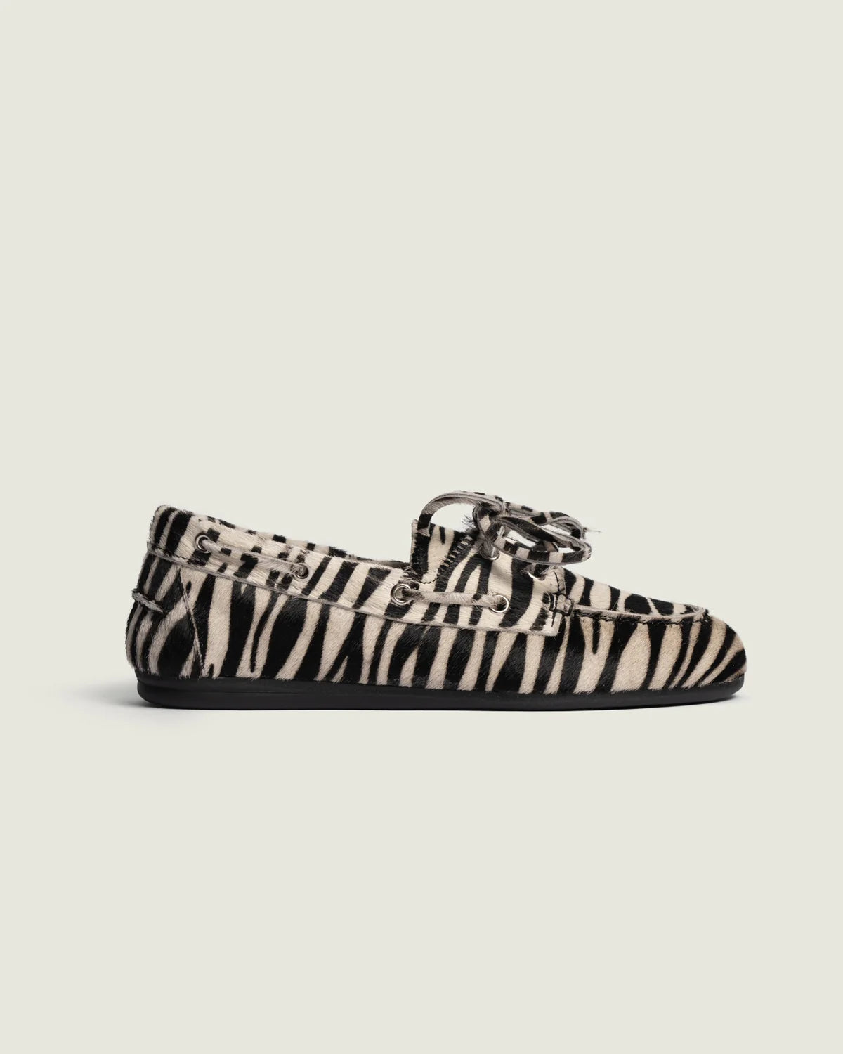 Boat Loafer Leather | Animal Zebra
