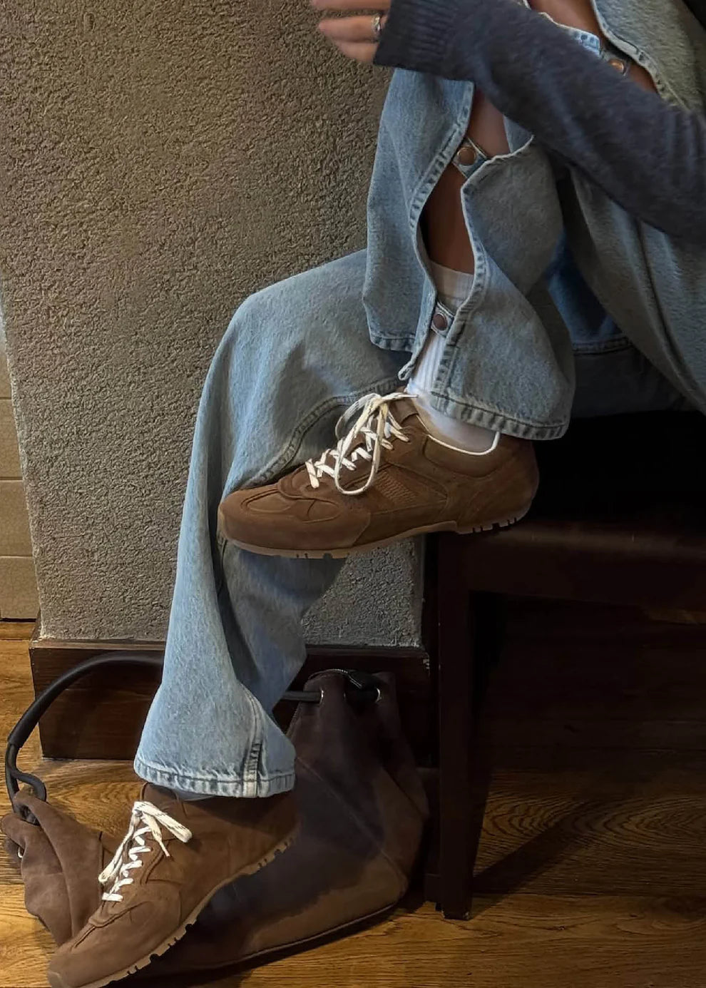 TB.56 SUEDE BRAUNE LEDERSNEAKER ALOHAS
