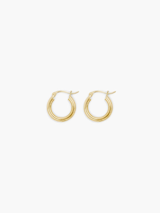 Oda Small Hoops Gold