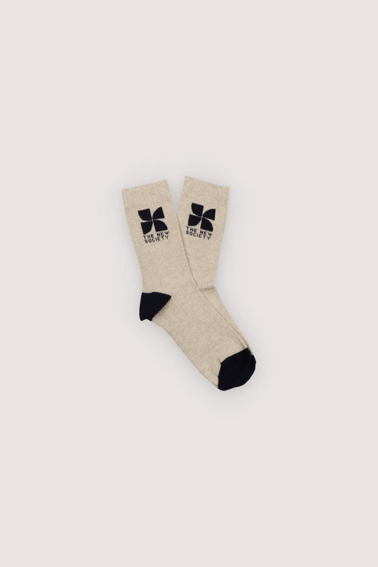 Woman Socks Moonlight White