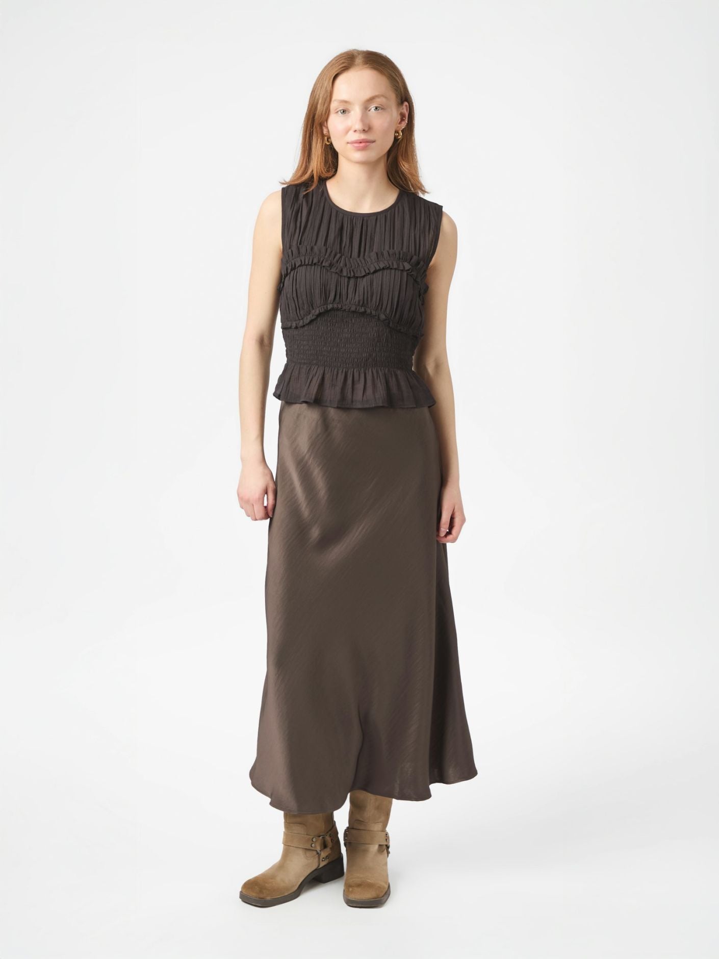 NEO NOIR Tiril S Voile Top