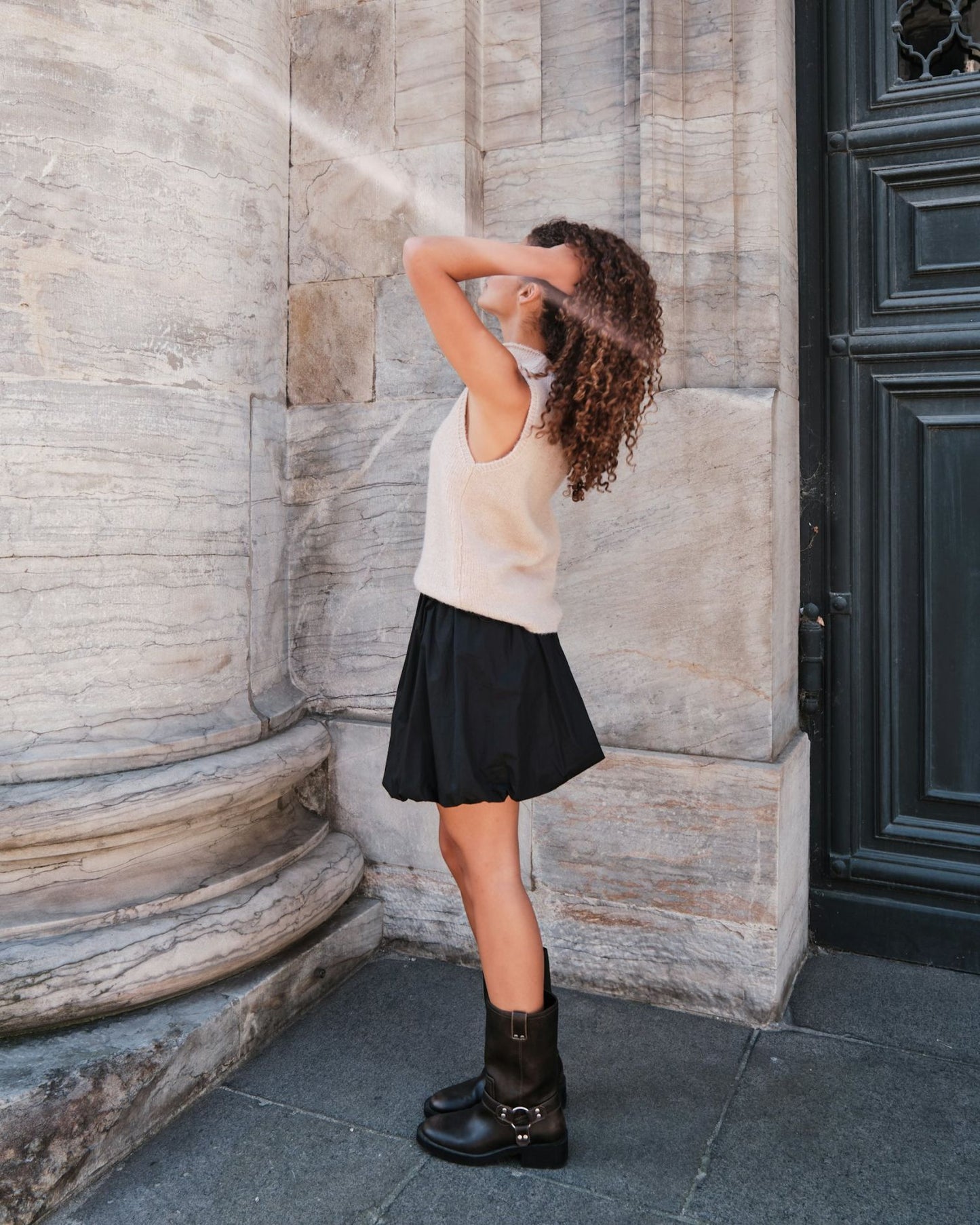 Stela Short Balloon Skirt