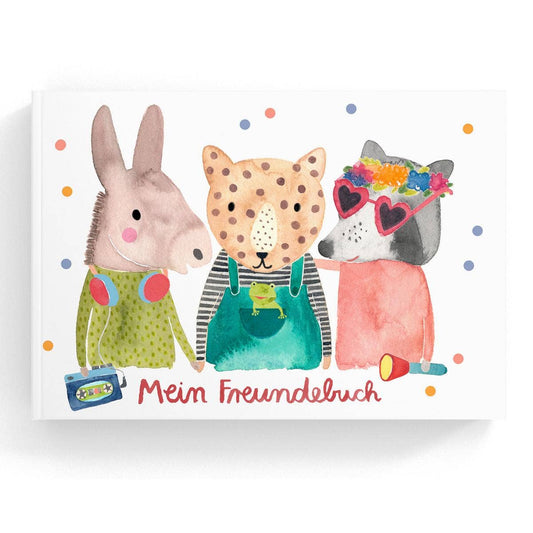 Freundebuch Tierkinder
