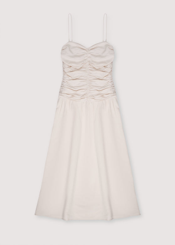 Eros Woman Long Dress Stone