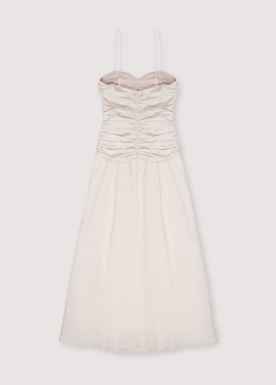 Eros Woman Long Dress Stone