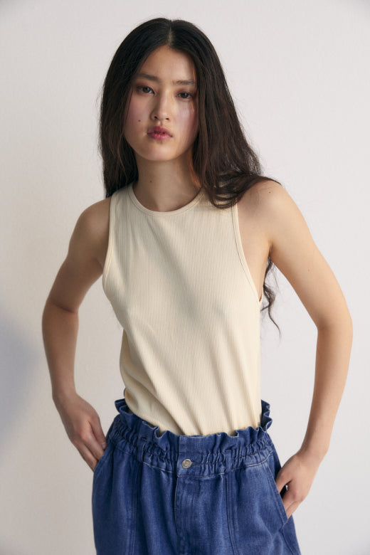 Orfeo Woman Top Macadamia