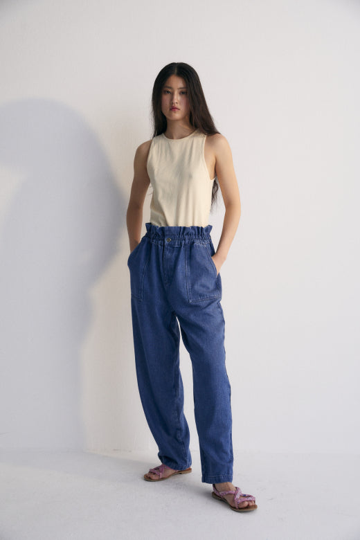 Orfeo Woman Top Macadamia