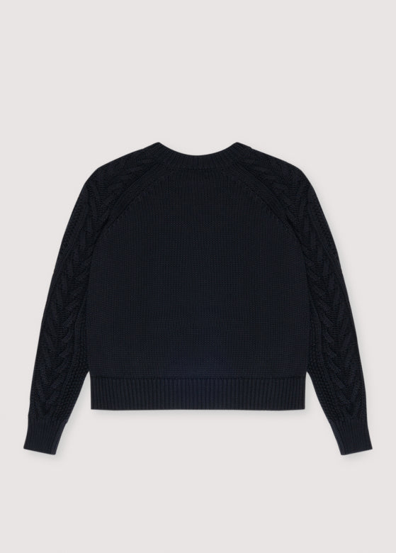 Mykonos Woman Sweatshirt Caviar