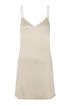 Slippy Dress in Pumice Stone