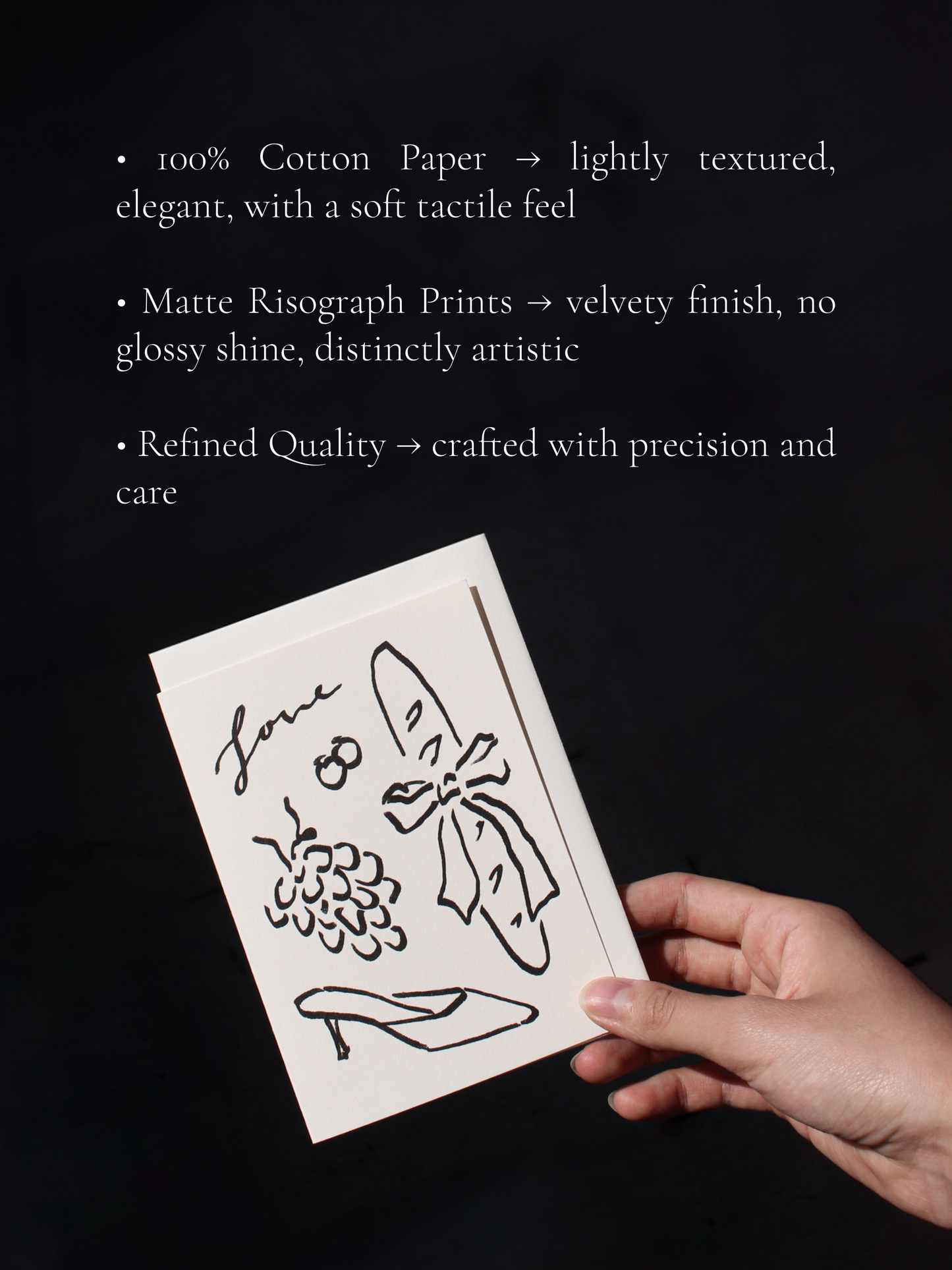 Postkarte Hochzeitstorte (Risographie) | Hochzeitstorte