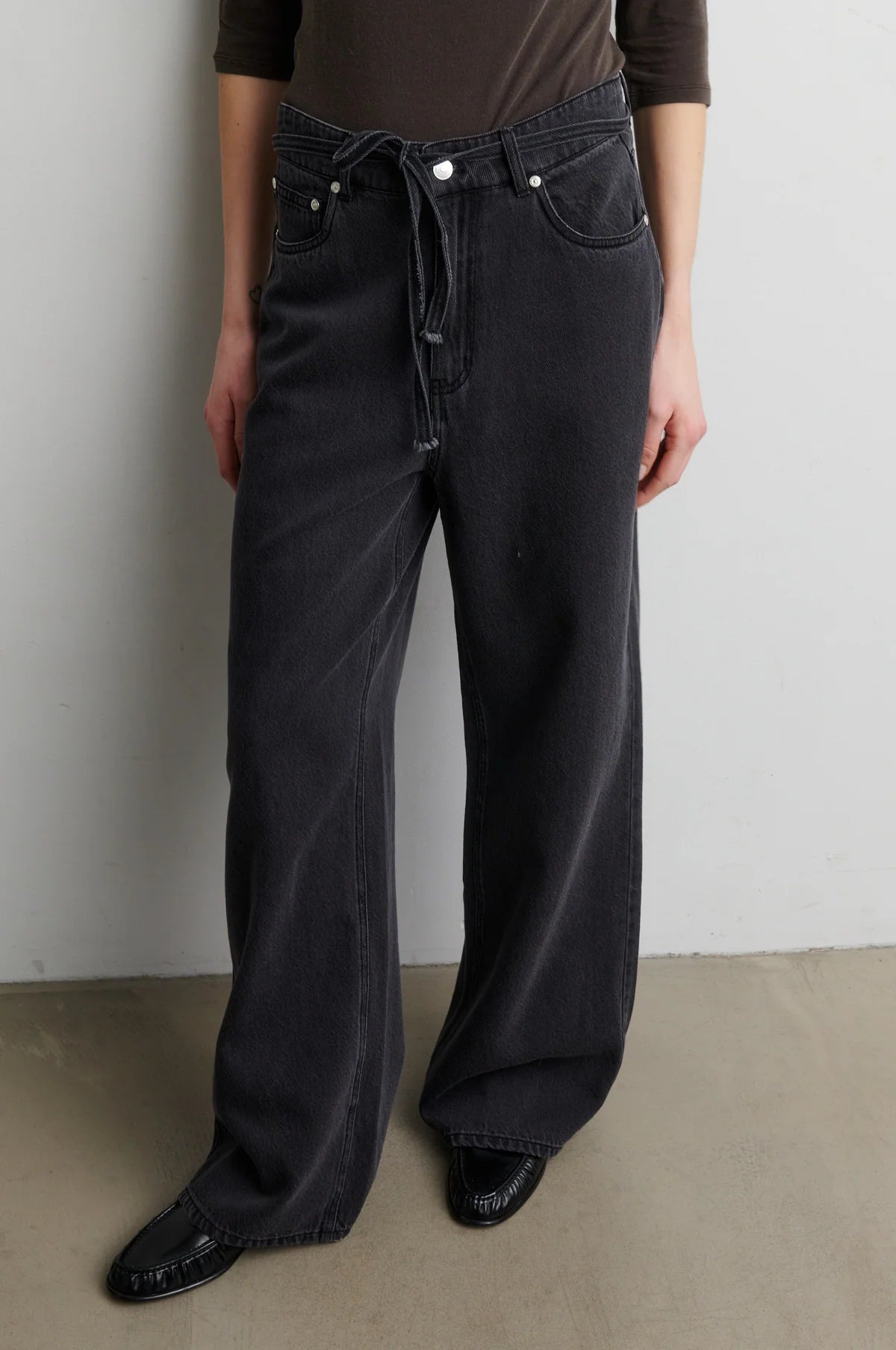 Irvana Denim Jeans Pewter| Second Female