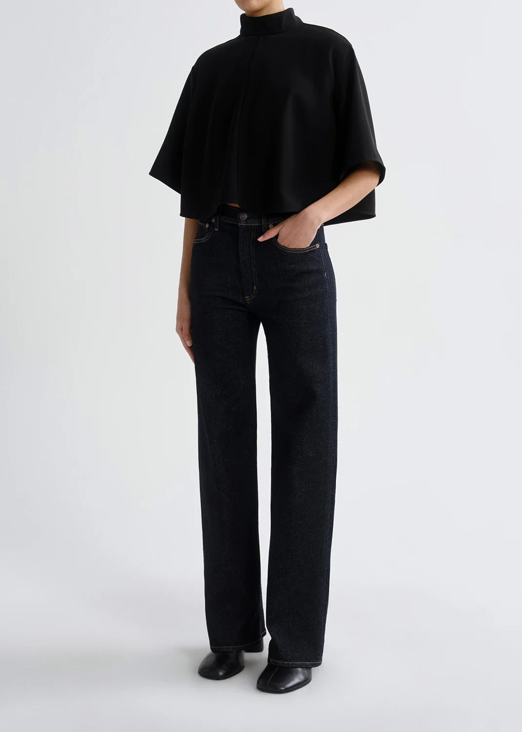 HARPER STRAIGHT JEAN (comfort Stretch) in Rinse | AGOLDE