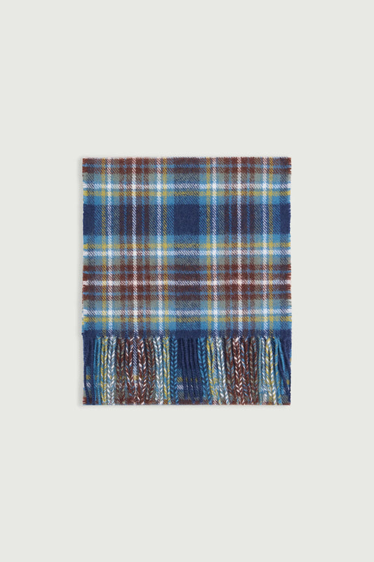 Schal KELA blau/ braun | SOEUR