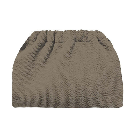 Hazelnut - Monochrome Crinkle Clutch Bag