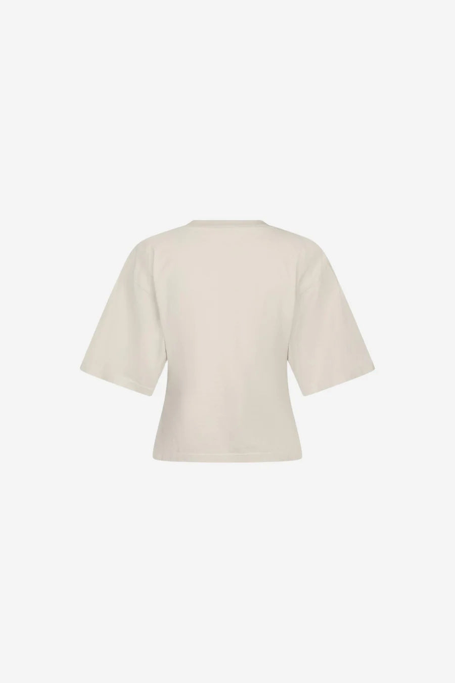 Asha Boxy Tee in Ivory | NEO NOIR
