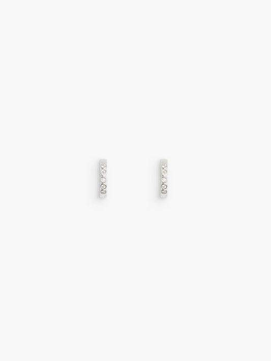 Oda Mini Hoops Silber | RAGBAG