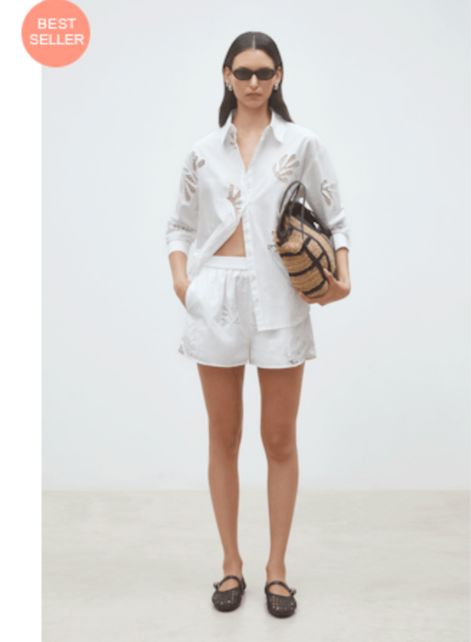 Short Bosco in White | Suncoo Paris