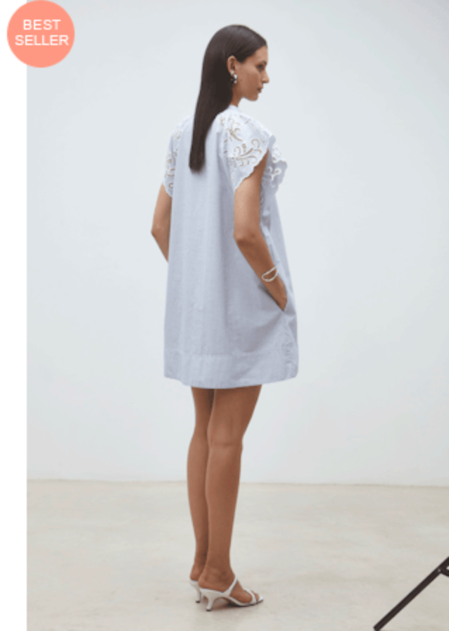 Cidji Dress in Bleu | Suncoo