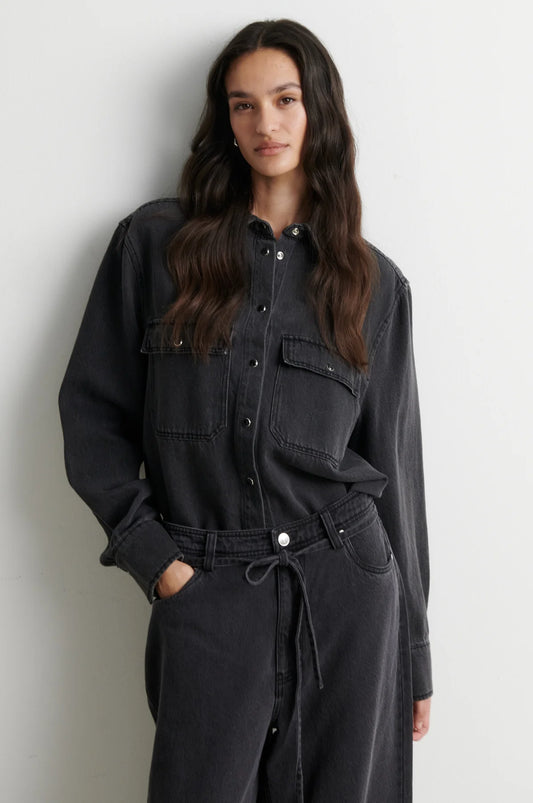 Irvana Denim Shirt | Second Female