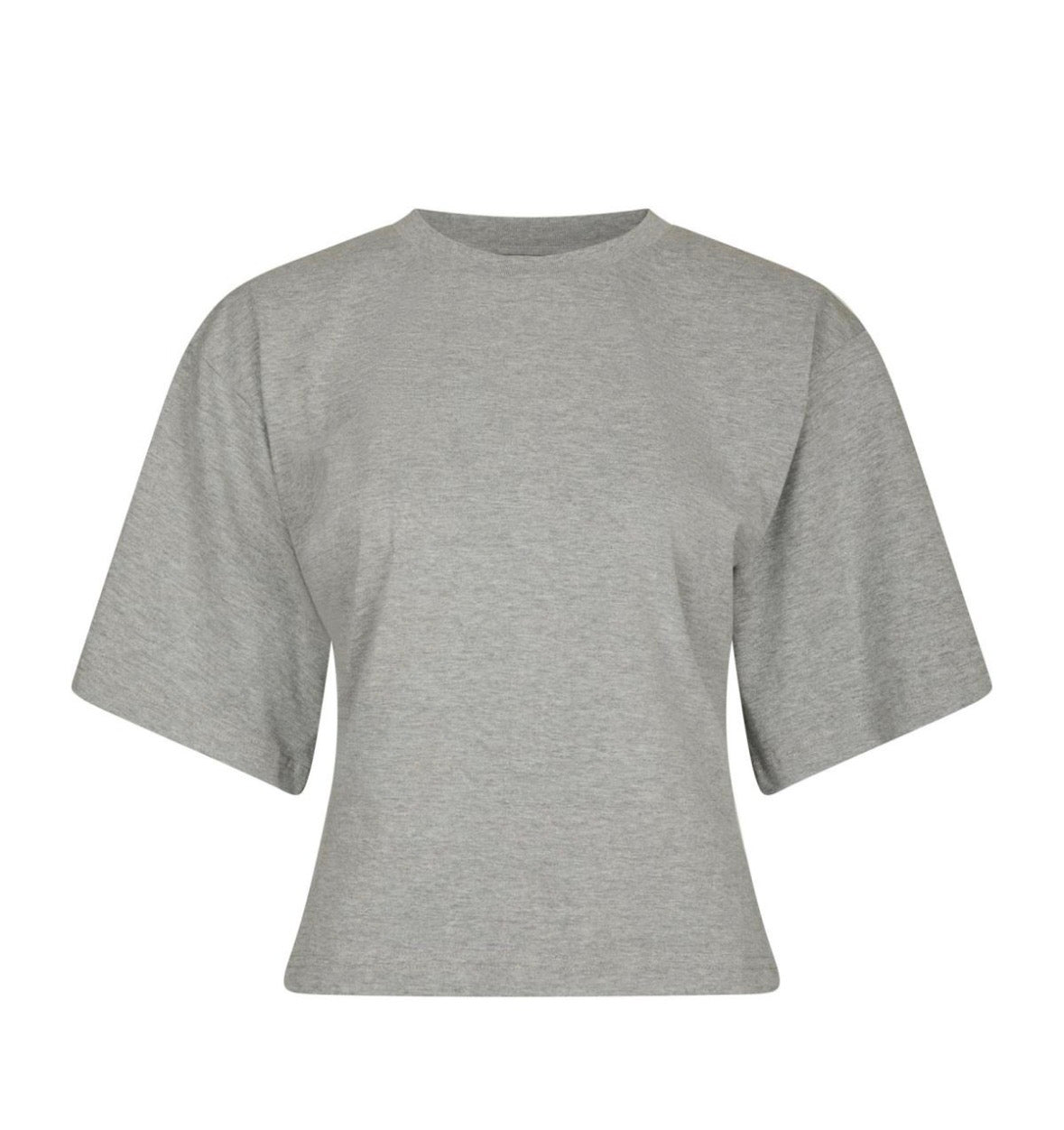 Asha Boxy Tee in Grey | NEO NOIR