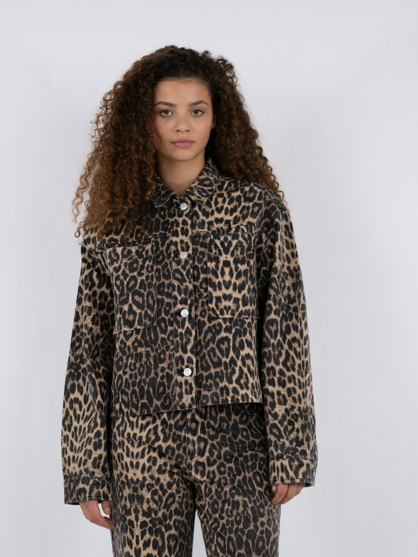 Emilia Leopard Jacket