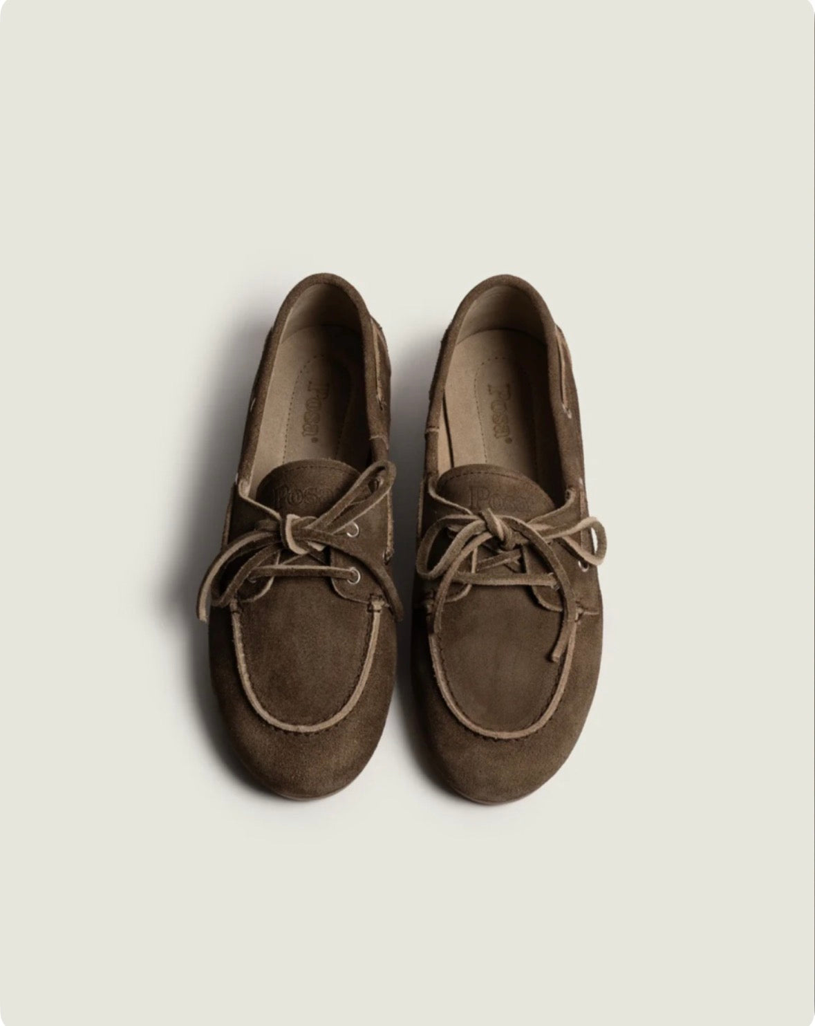 POSA Boat Loafer Brushed Suede | Dark Brown