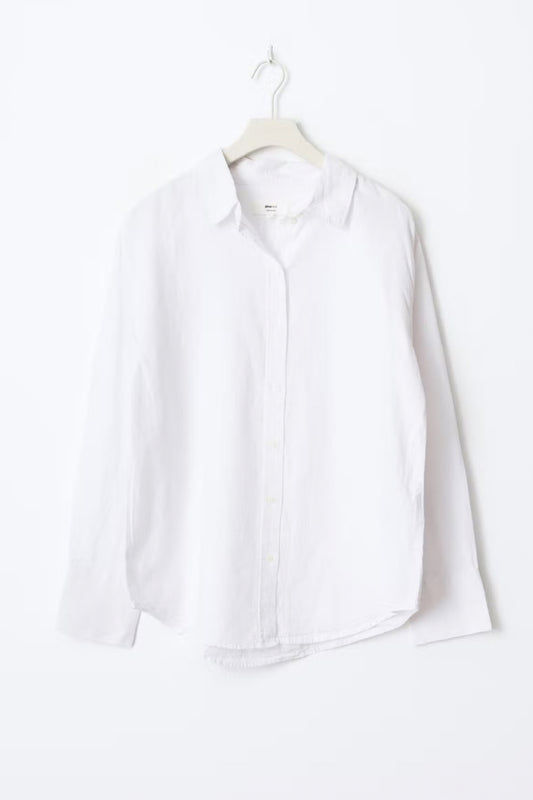 Linen blend Shirt - white