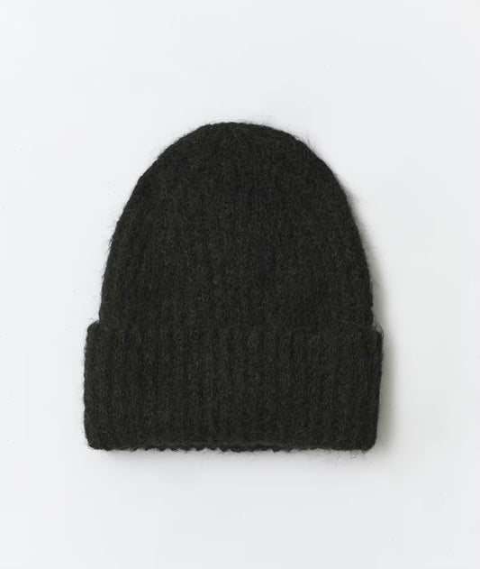 Brushed Beanie Dark brown