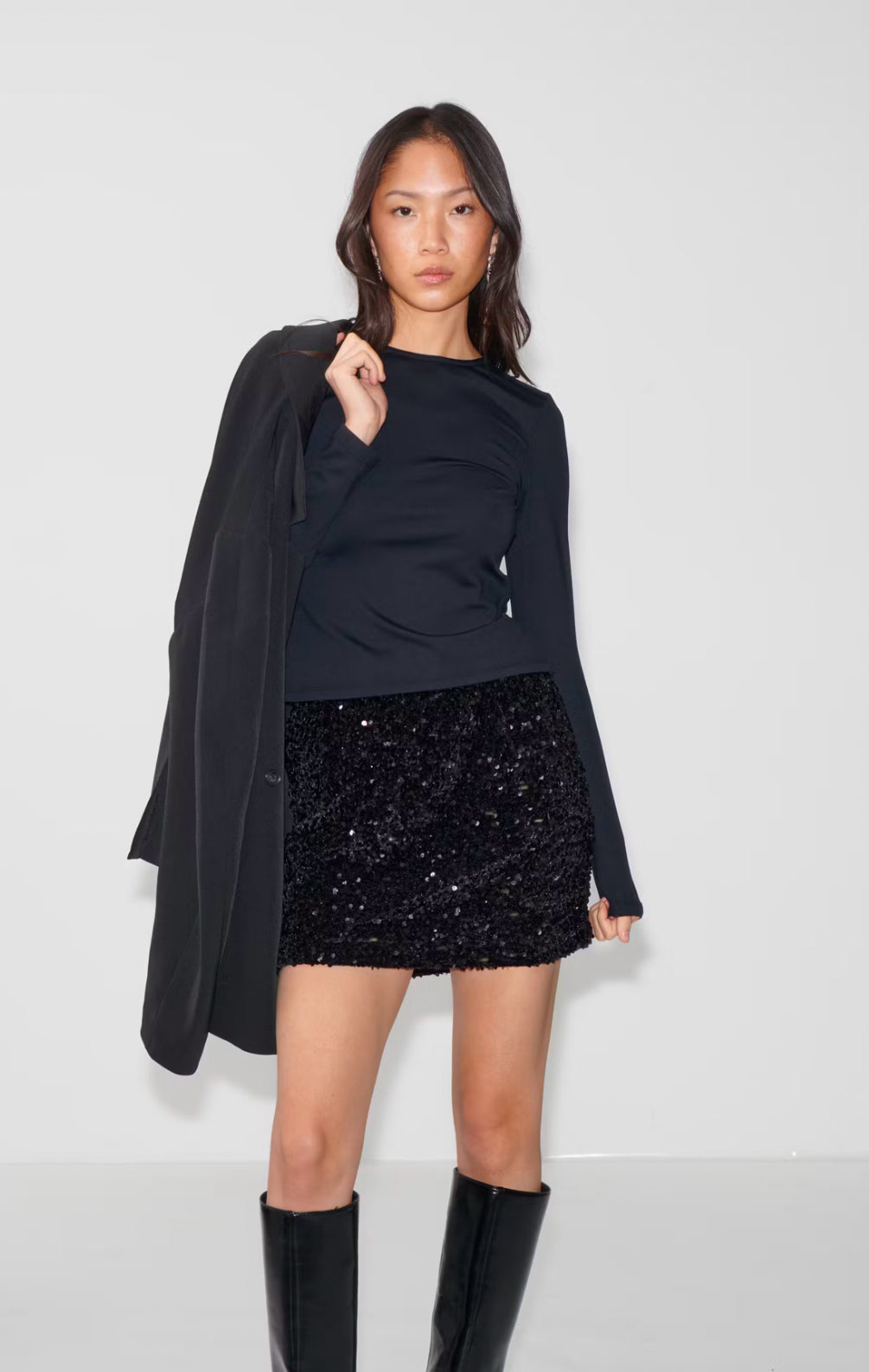 Sequin Skirt