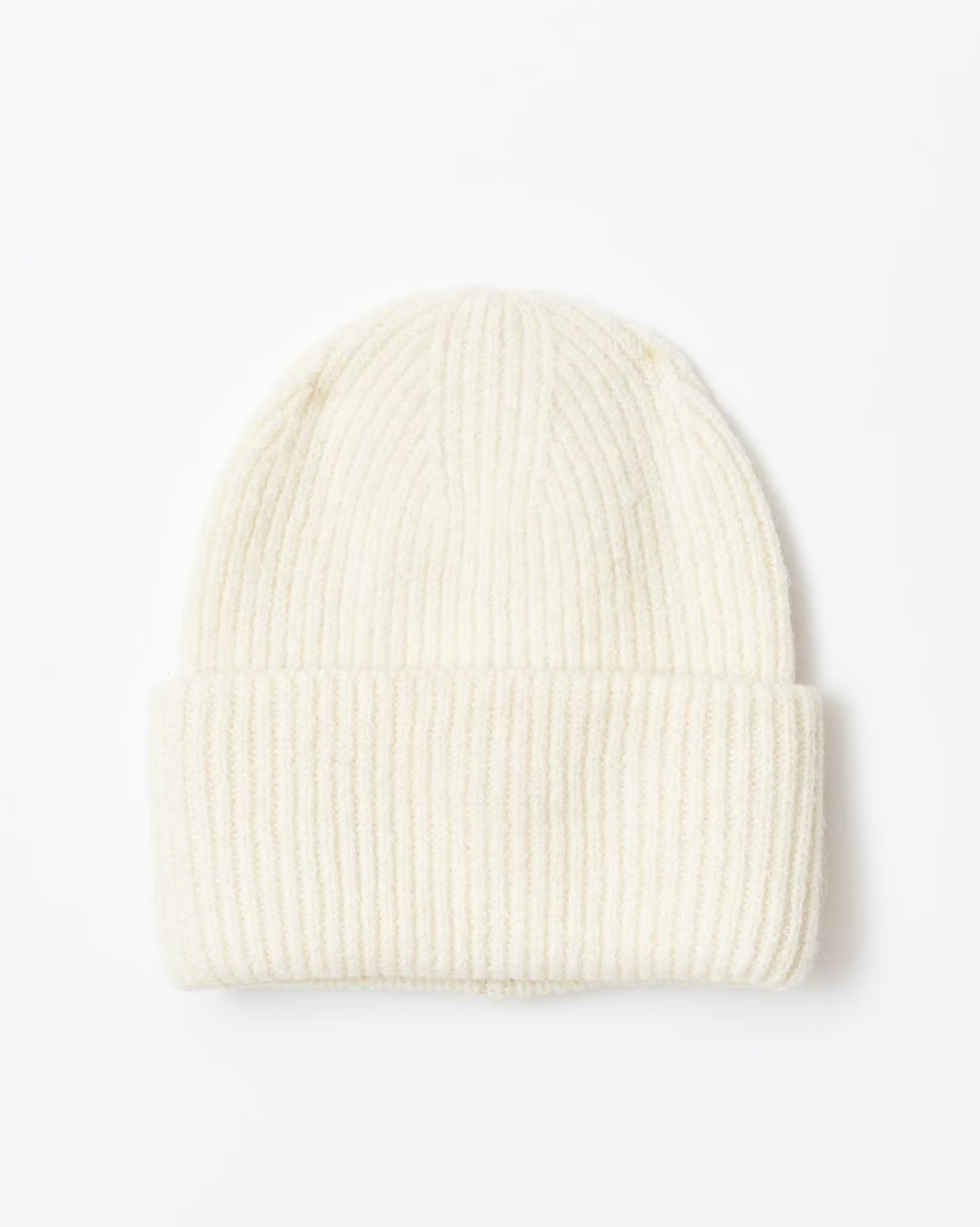 Rib Beanie Offwhite