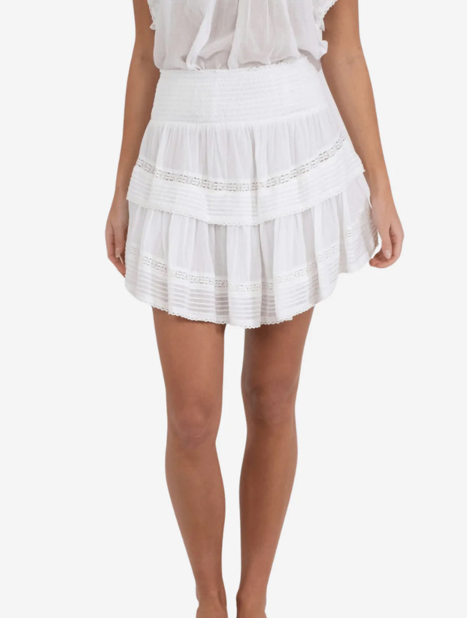Kenia S Voile Skirt white