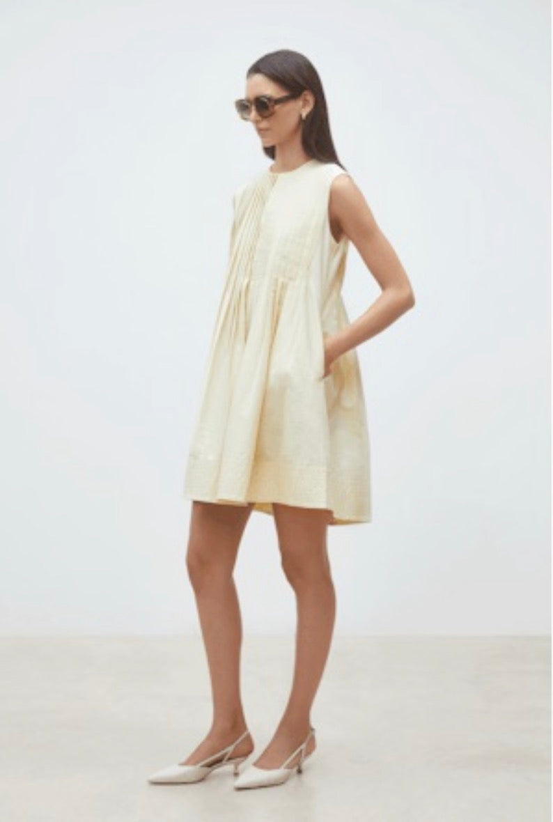 Conely Dress in Jaune | Suncoo