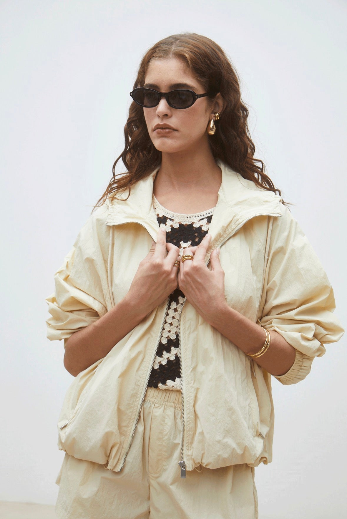 Veste Derek in Creme | Suncoo Paris