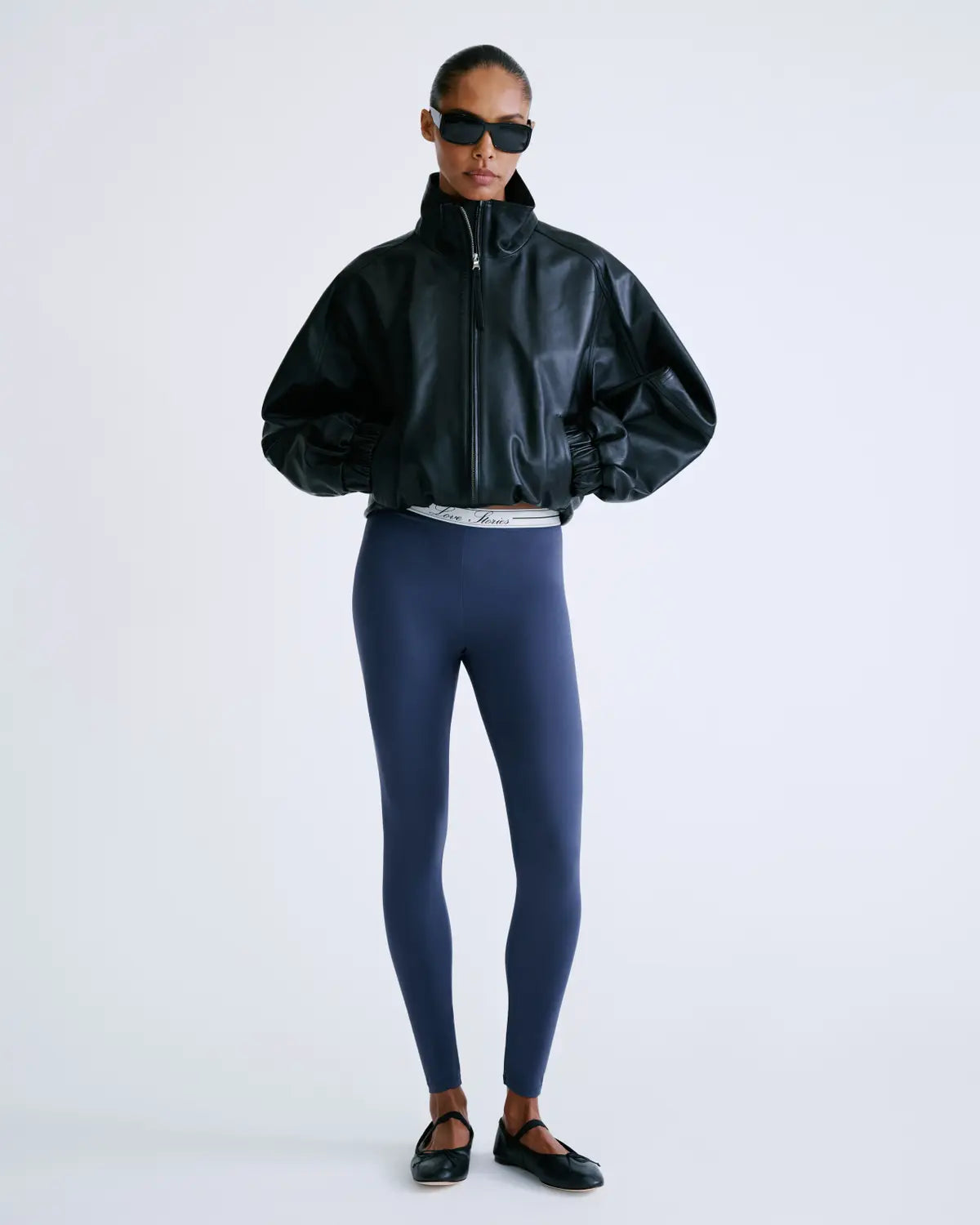 JOHN Sportliche Leggings in Dunkelblau | Love Stories