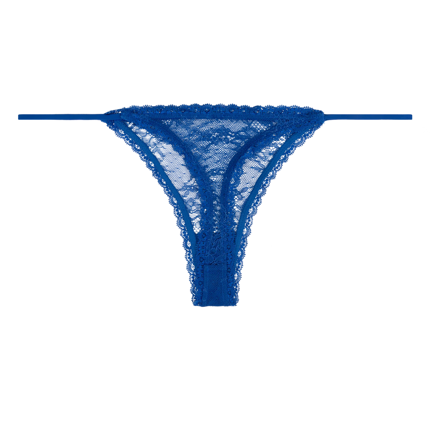 ROOMIE Eleganter String-Slip in Blau