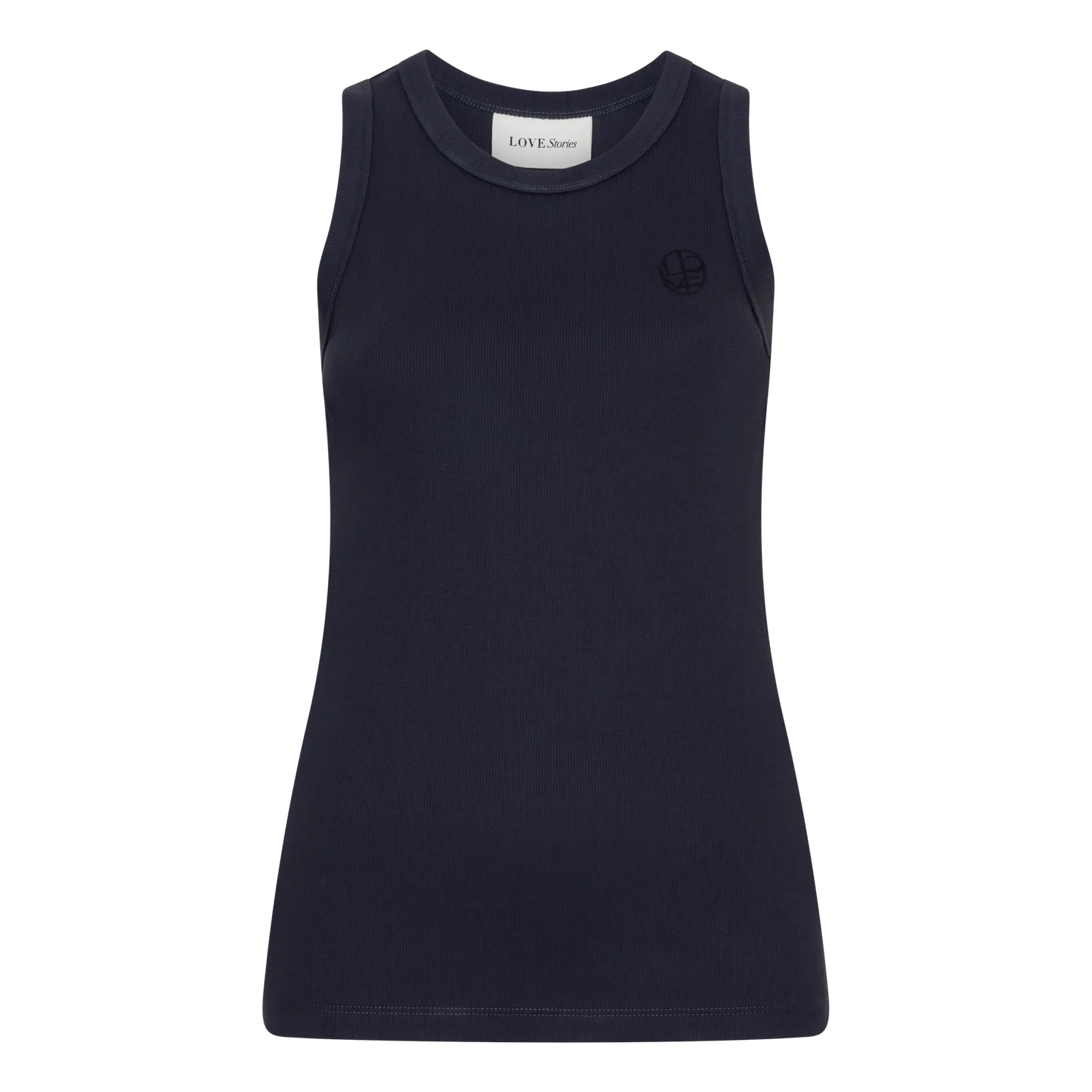 BELLA Klassisches Tanktop in Dunkelblau