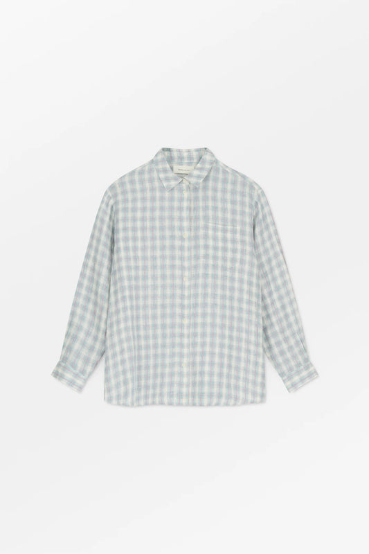 Edgar Shirt - Purple/ blue che | SKALL Studio