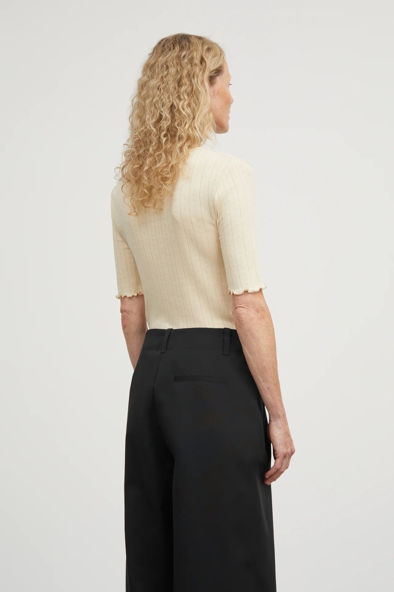 Edie Tee in Light Beige