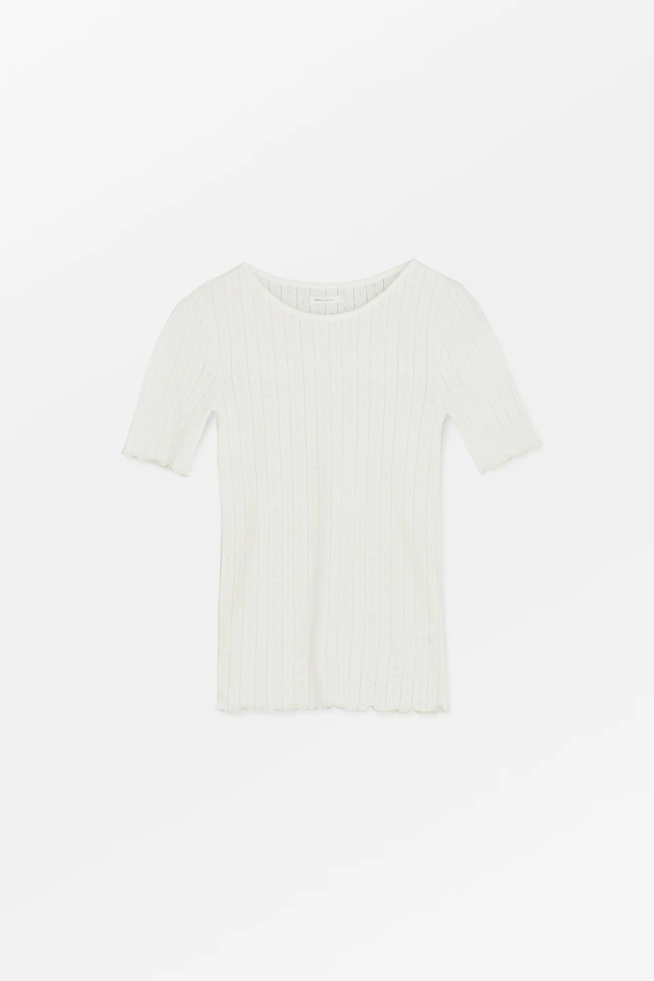 Edie Tee in Light Offwhite