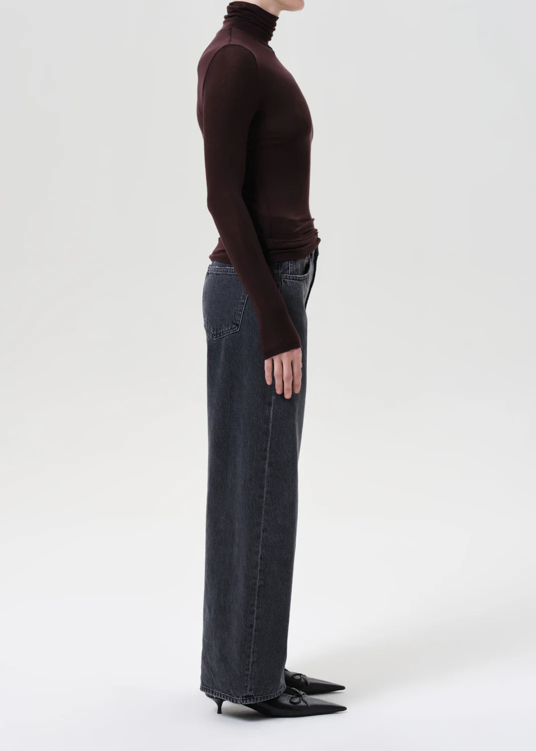 AGOLDE LOW CURVE JEAN SYMBOLIC