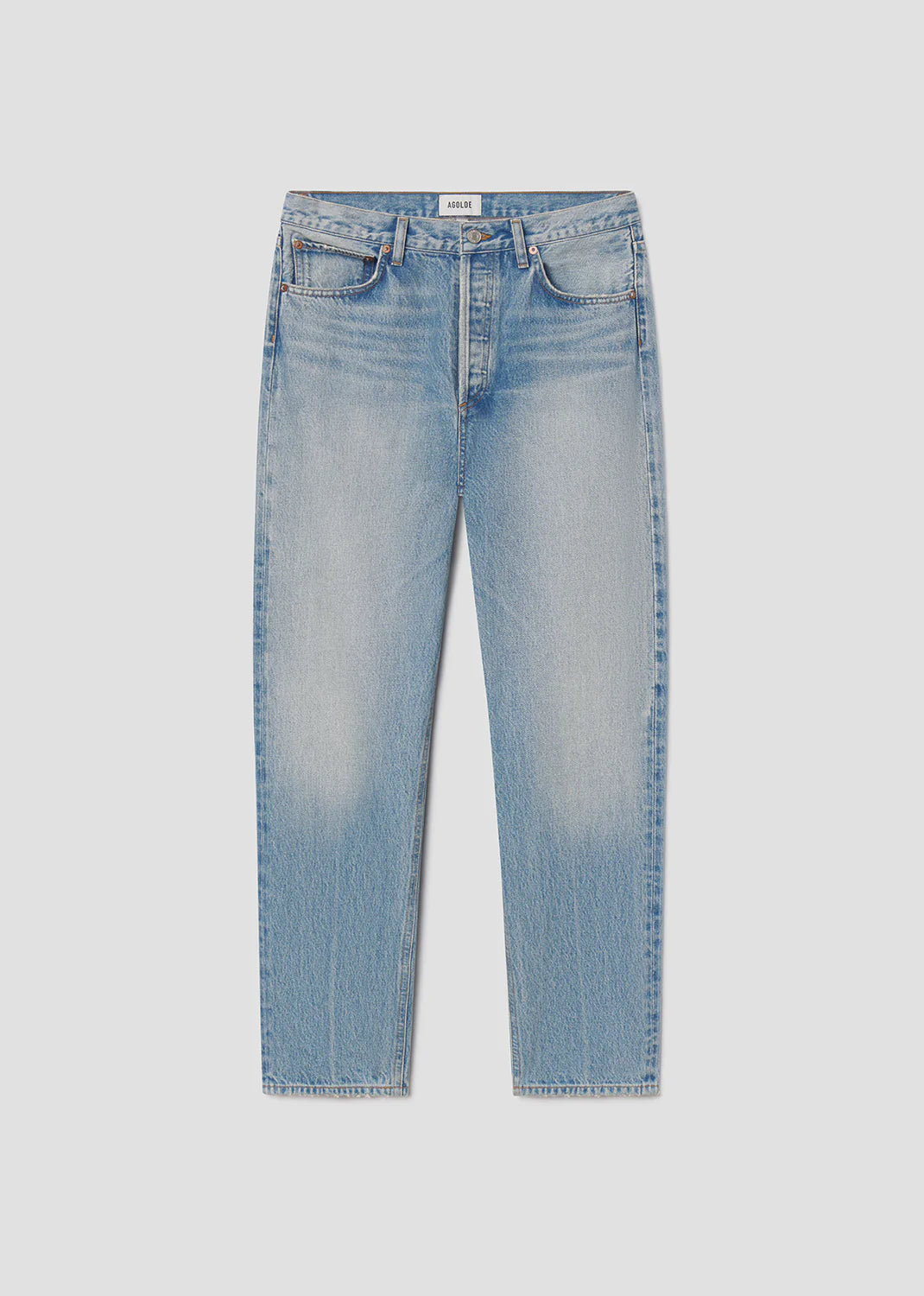 AGOLDE 90'S MID RISE STRAIGHT in Vault