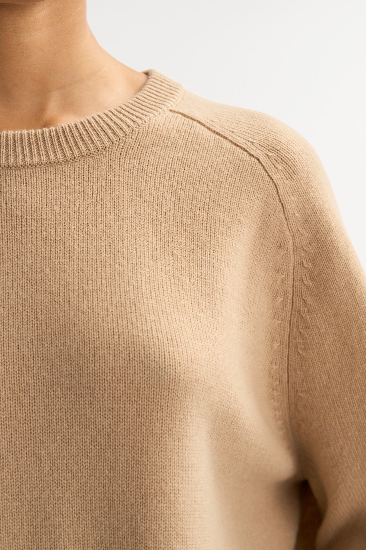Boyfriend crewneck - Camel