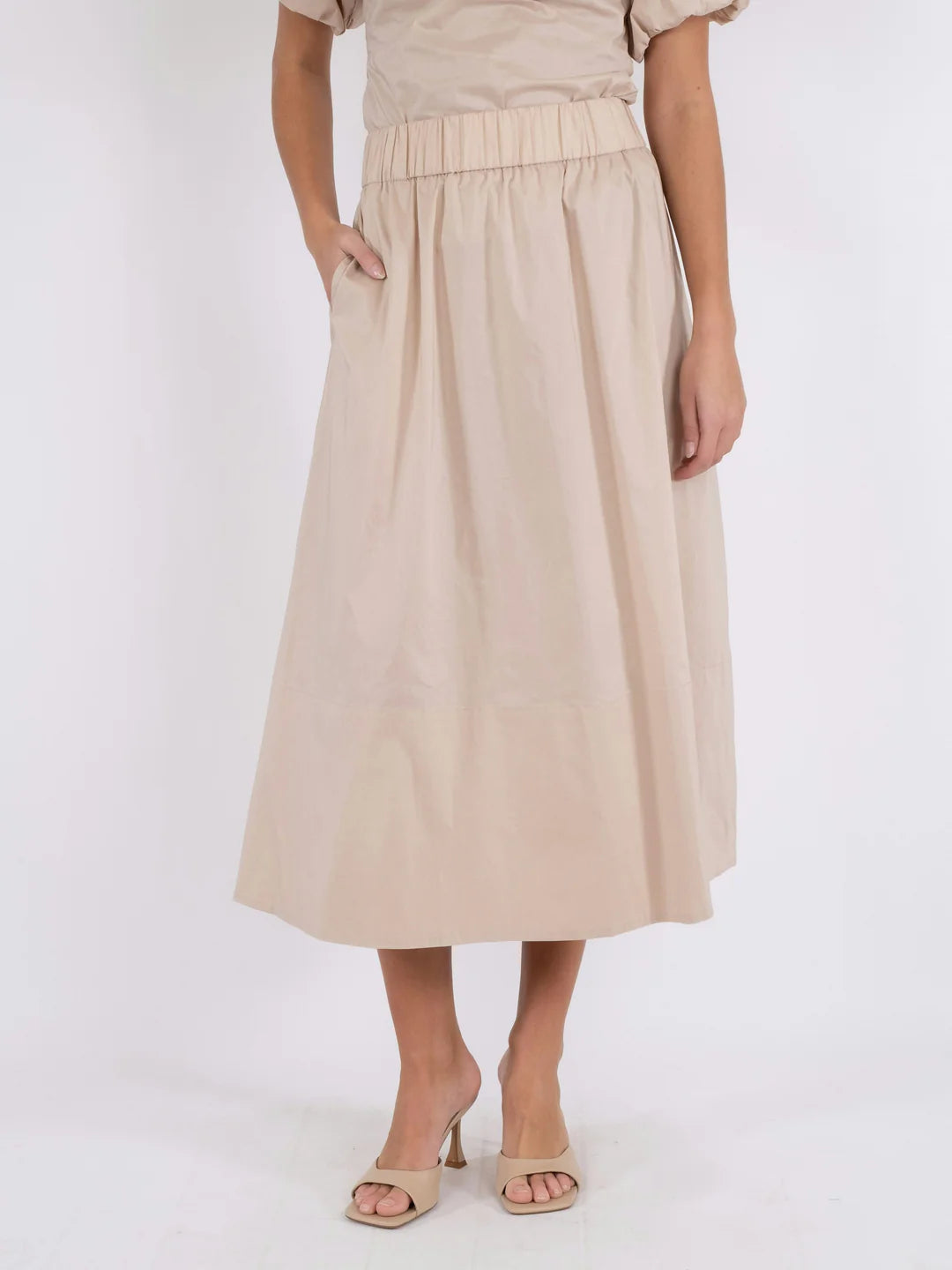 Yara Poplin Skirt