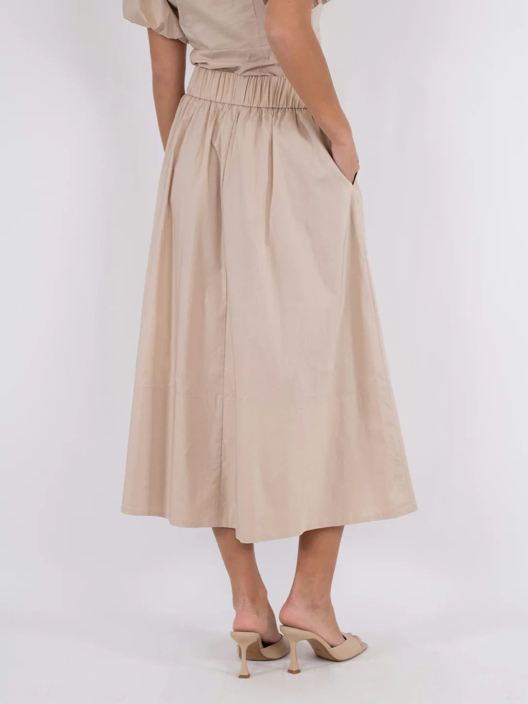 Yara Poplin Skirt