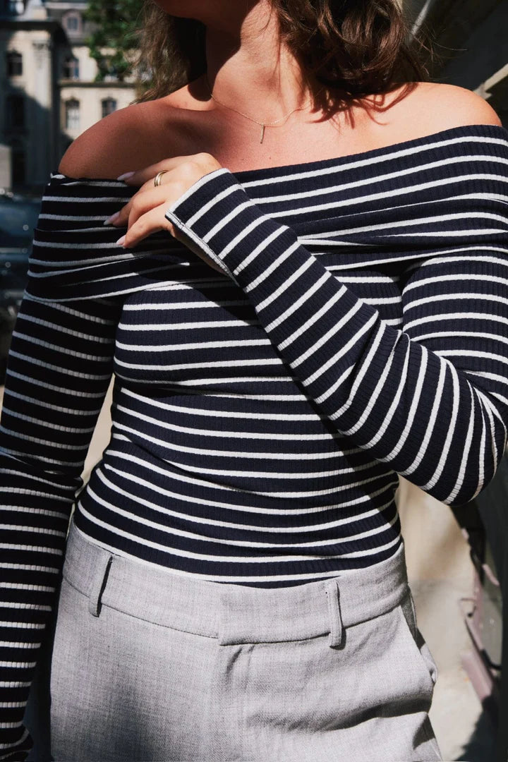 Lessy Stripe Blouse