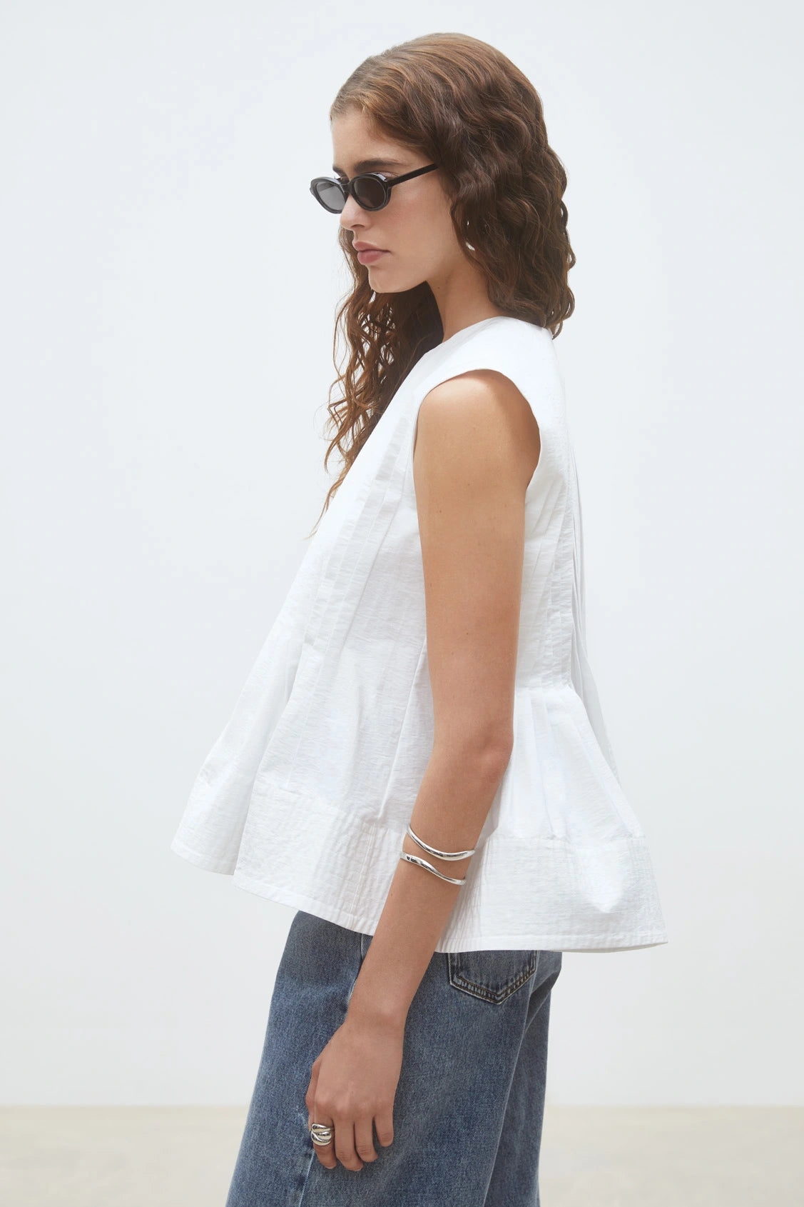 Blouse Luigi in Blanc | Suncoo Paris