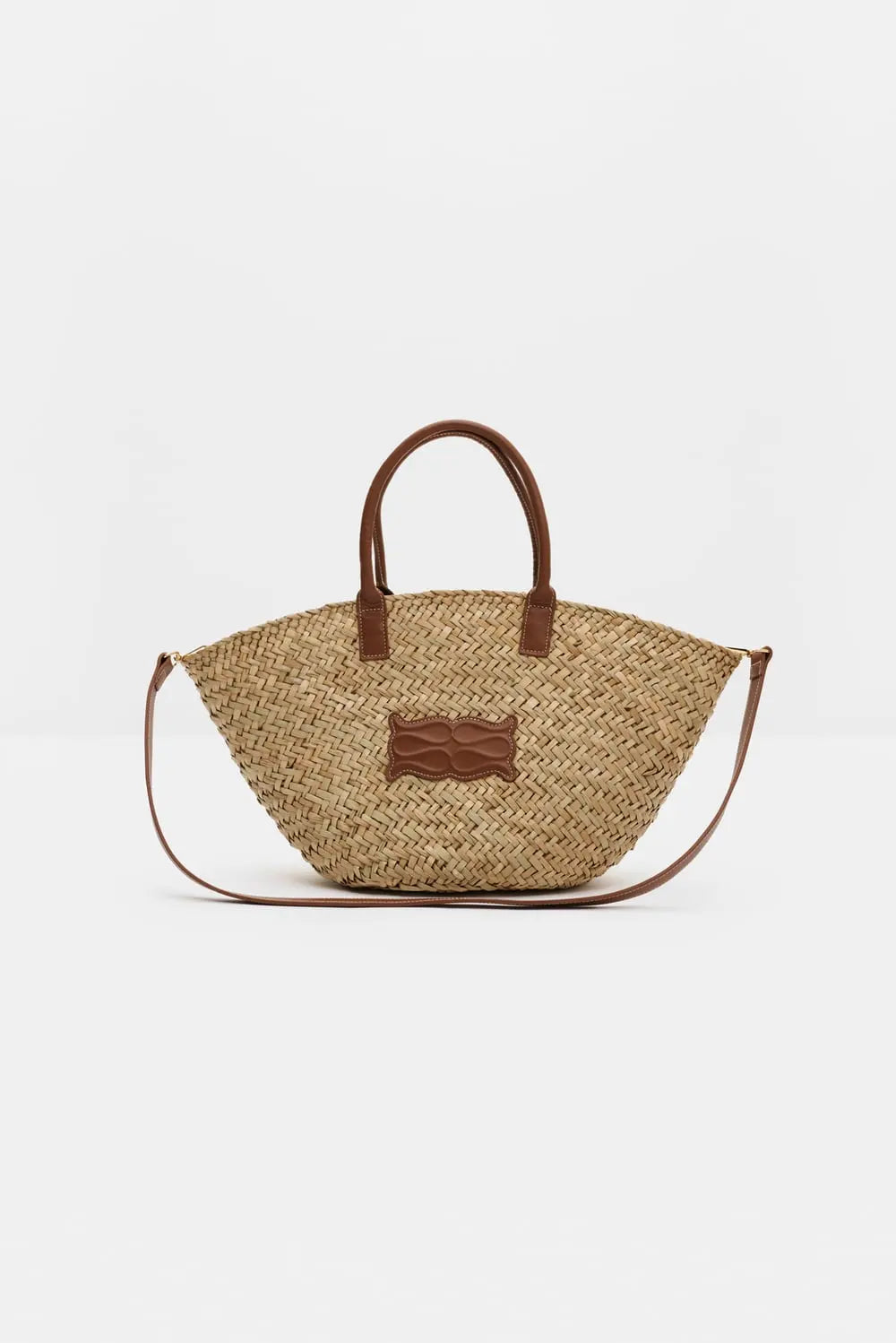 STROHTASCHE MONOGRAMM  - Large Straw Tote