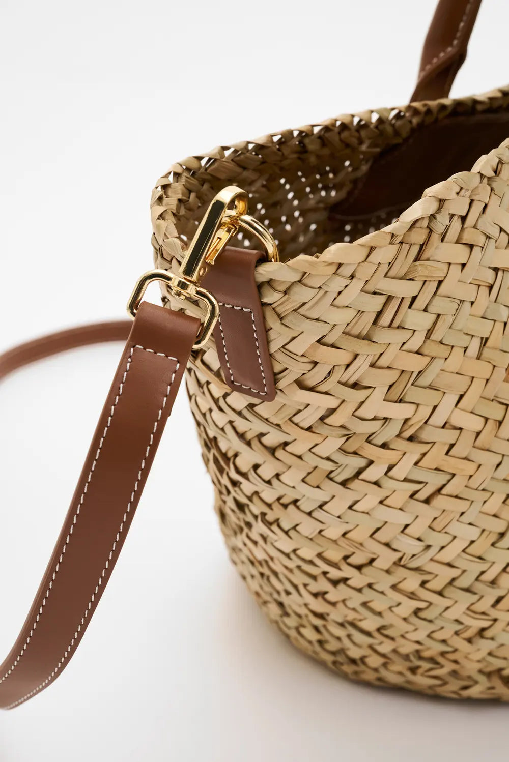STROHTASCHE MONOGRAMM  - Large Straw Tote