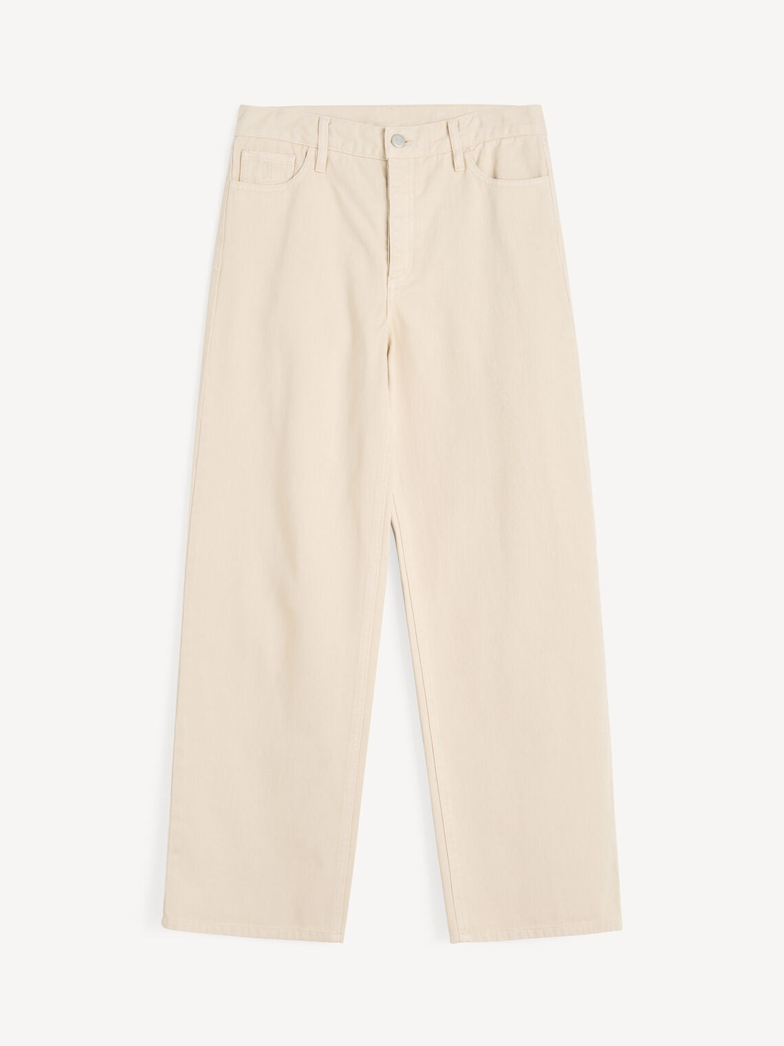 Vinola Organic Denim Jeans in Ecru | By Malene Birger