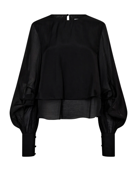 CMTILLY – Bluse mit Rüschen Copenhagen Muse